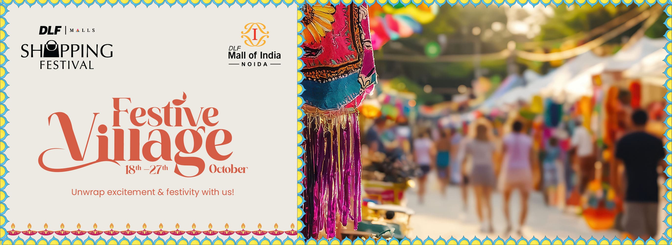 mall of india banner